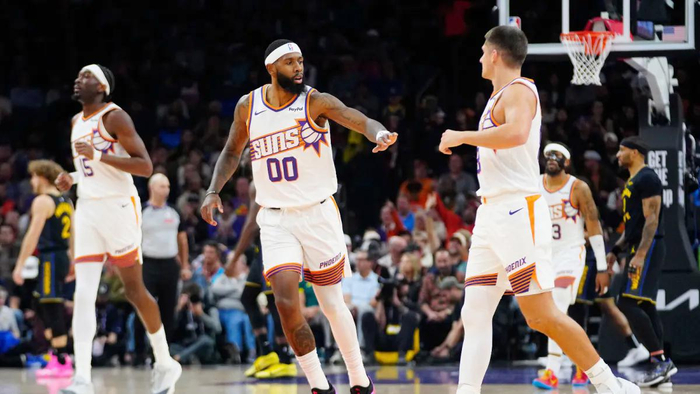 乔丹·古德温防守数据亮眼成太阳防守悍将 湖人